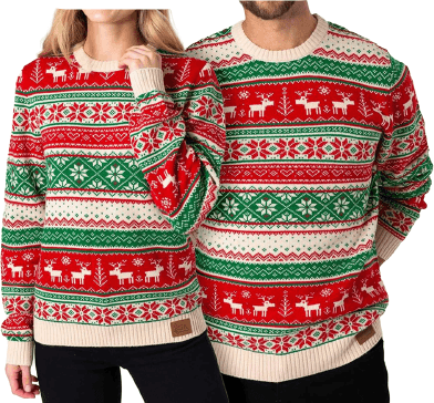 Partykungen Knitted Christmas Sweater Unisex