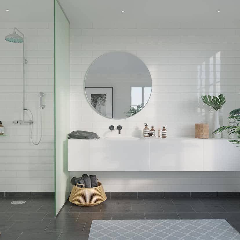 Fibo Wall Panel 11x620x2400 DenverWhite 3091-M74 HG