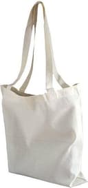 Ah! Table! Thin Chew Box Long Handle Tote - White