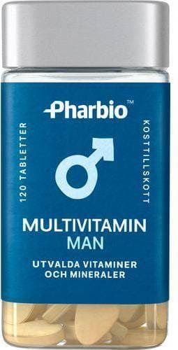 Pharbio Multivitamin Man Tabletter 120 st