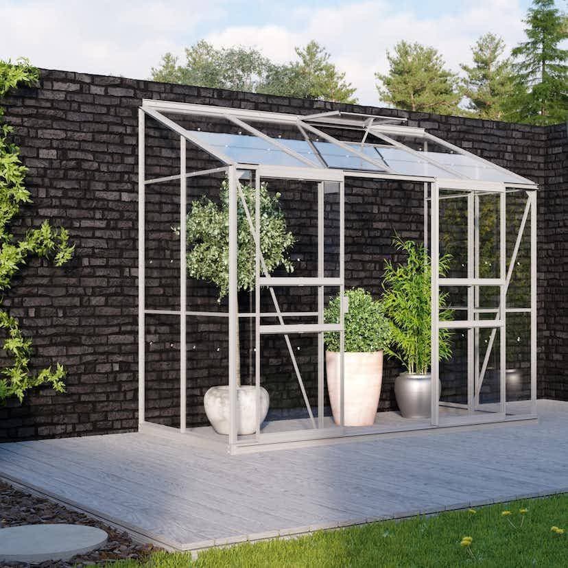 Vitavia VÄGGVÄXTHUS IDA 3300 ALU Aluminium