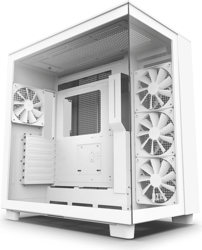 NZXT H9 Flow Tempered Glass