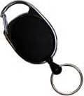 Card Keep Yoyo Key Holder - Silver/Black