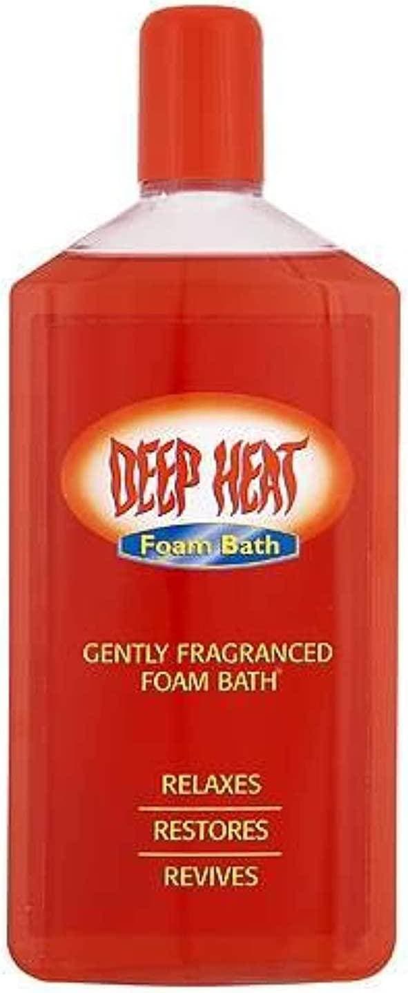 Deep Heat Gently Fragranced Foam Bath 350ml