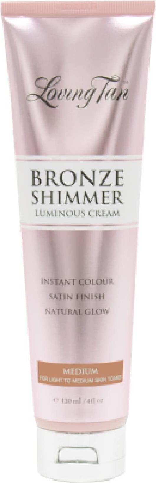 Loving Tan Shimmer Luminous Cream Medium Dark 120ml