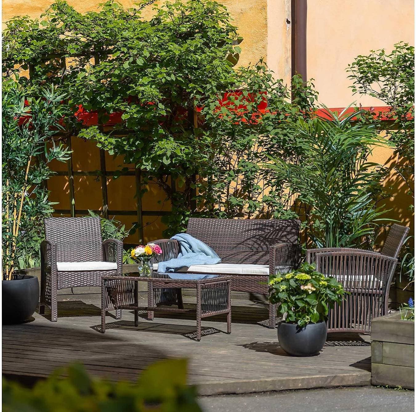Lyfco Dalsjö Loungeset - Brun Loungeset