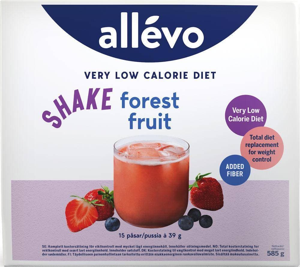 Allévo Shake Forest Fruit VLCD 39g 15 st