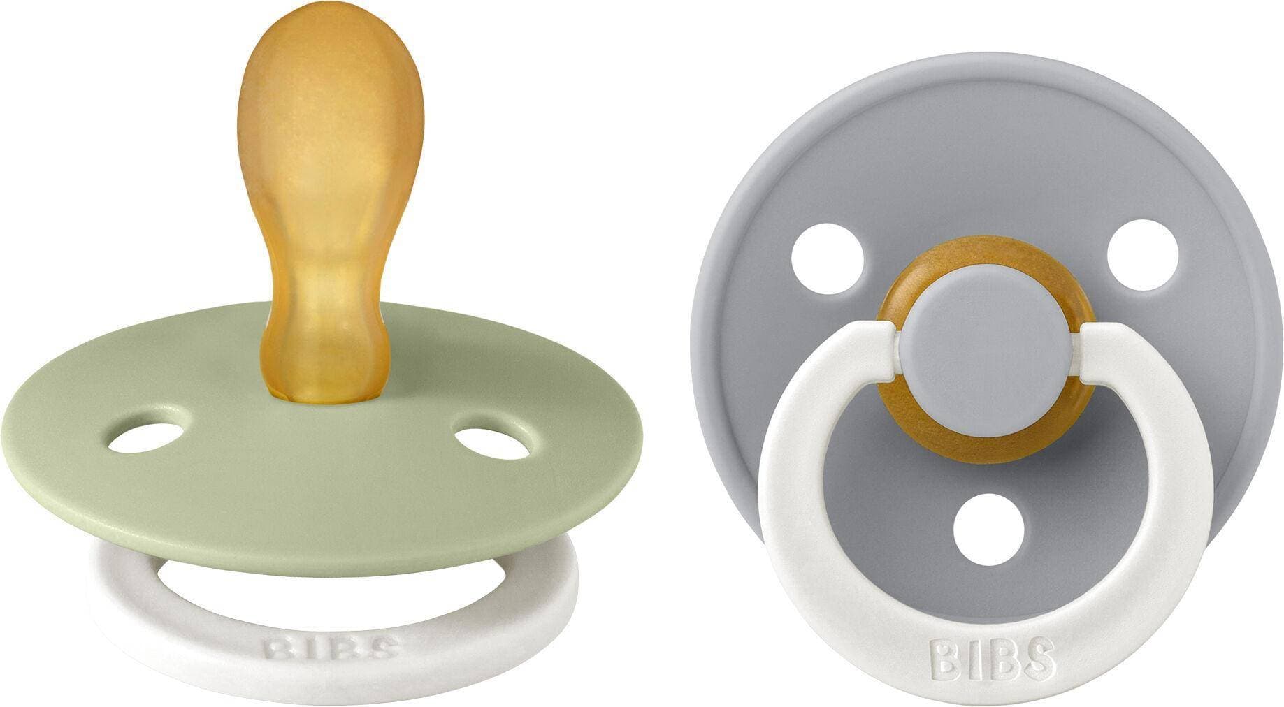 Bibs Colour Symmetrical Glow Soother 2-pack