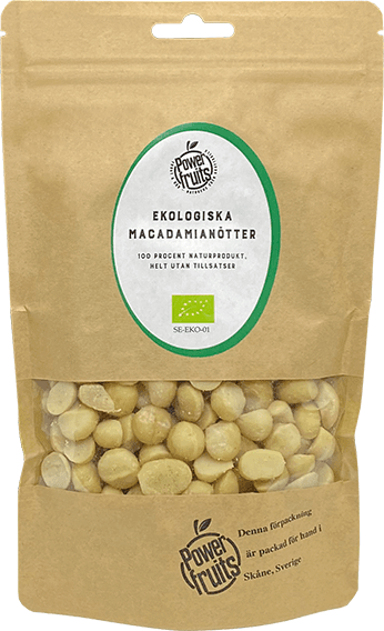 Powerfruits Macadamia Nuts Natural 250g