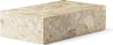 Audo Copenhagen Plinth Low Sand Soffbord 100x60cm