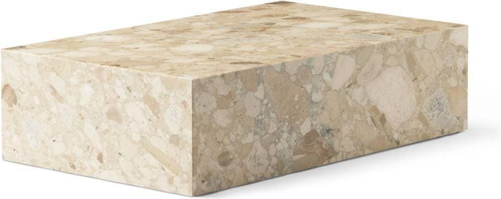 Audo Copenhagen Plinth Low Sand Soffbord 100x60cm