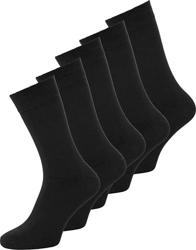 Jack & Jones Basic Bamboo Socks 5-pack - Black