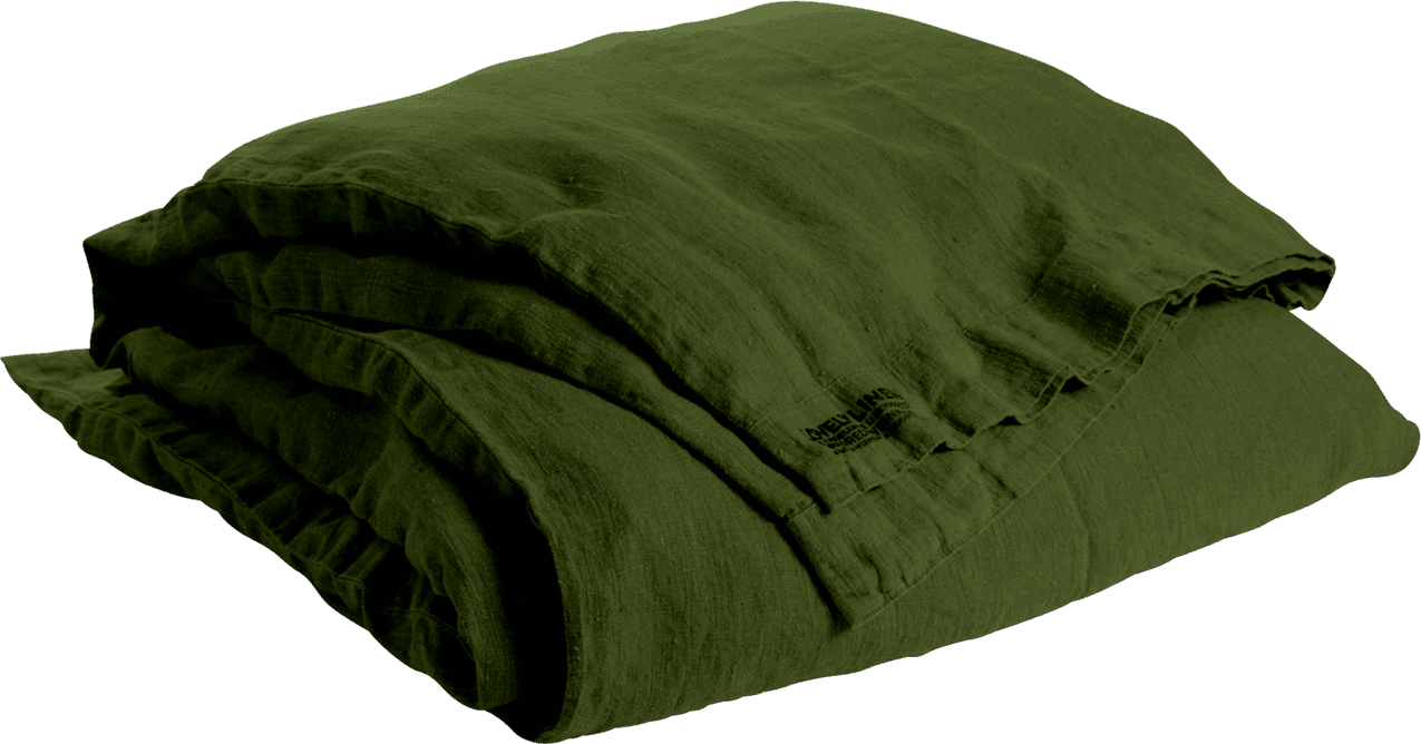 Lovely Linen Jeep Påslakan Grön