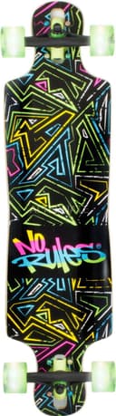 Muuwmi Longboard Compact ABEC 7 Neon