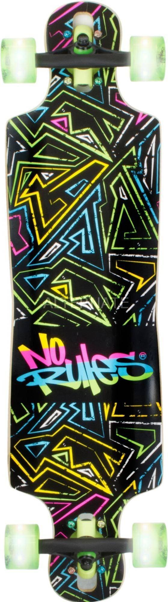 Muuwmi Longboard Compact ABEC 7 Neon