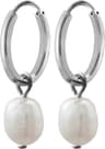 Edblad Perla Hoops - Silver/Pearls