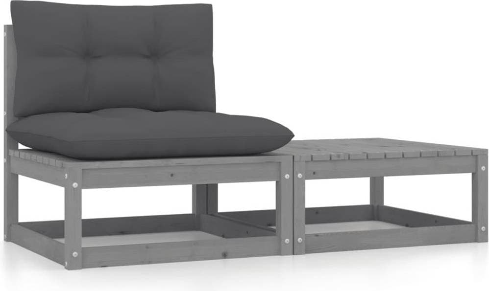 vidaXL dynor 2 Loungeset