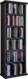 VCM CD DVD Stand Black Bokhylla 92cm