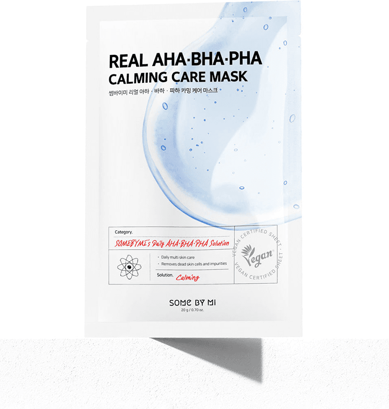 Some By Mi Lugnande Ansiktsmask Med AHA-BHA-PHA