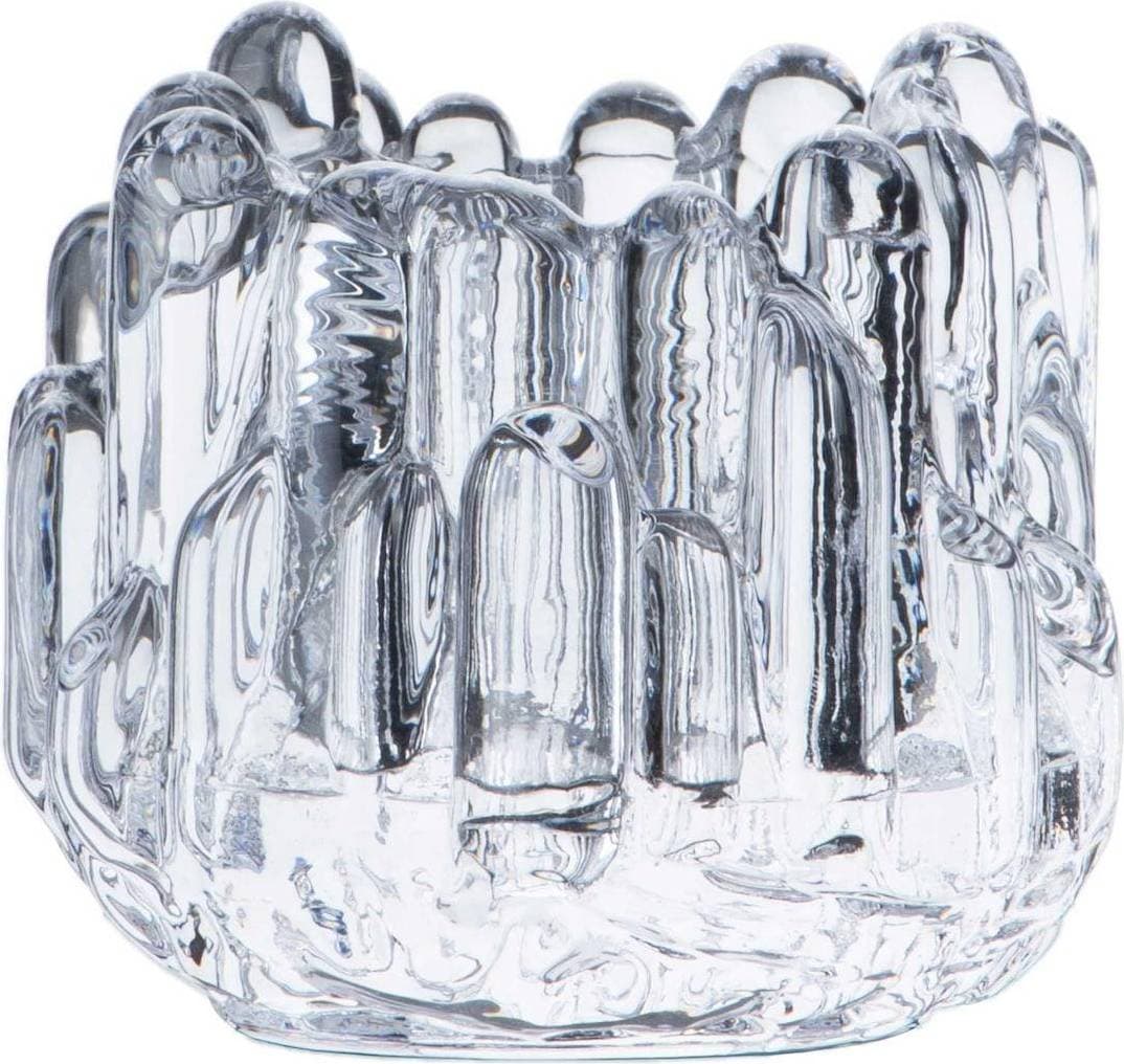 Kosta Boda Polar Transparent Ljusstake 8.6cm