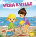 Vera Vera och Ville på stranden