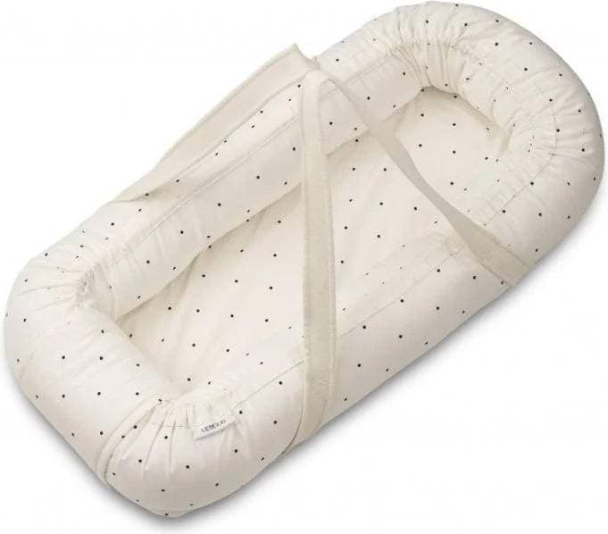 Liewood Gro Babynest Classic Dot Creme De La Creme