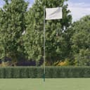 vidaXL sektioner silver 6,23 m aluminium