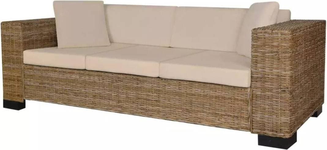 vidaXL 3-sitssoffa 8 Loungeset