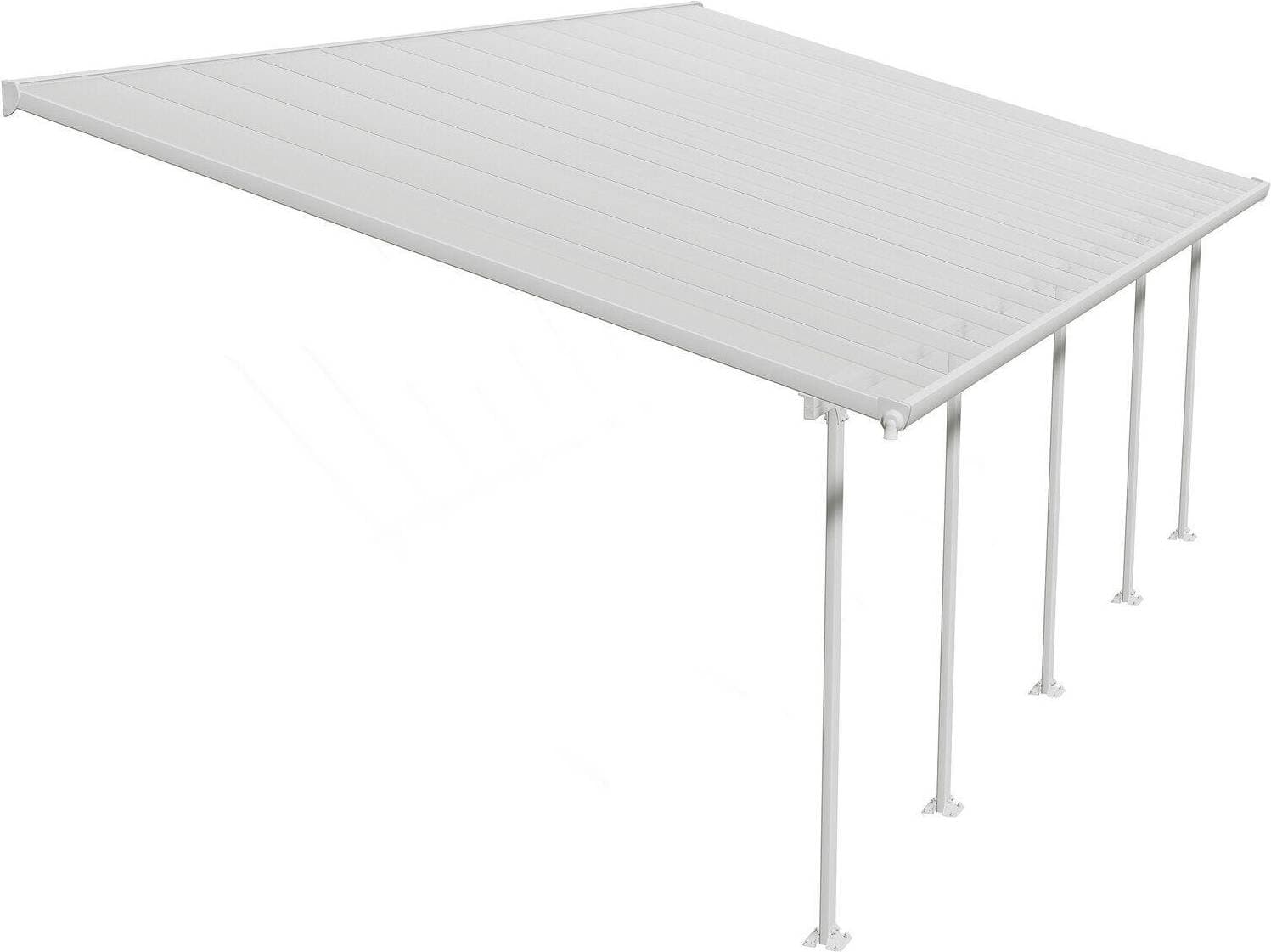 Palram Altantak Feria Canopia 4 x 7.87 m Vit