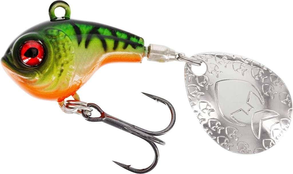 Westin DropBite Tail Jig 17g Firetiger