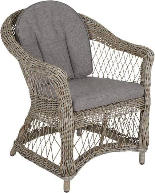 Brafab Kamomill karmstol beige/sand Utefåtölj