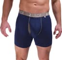 2UNDR Men's Swingshift Boxers - Navy/Grey