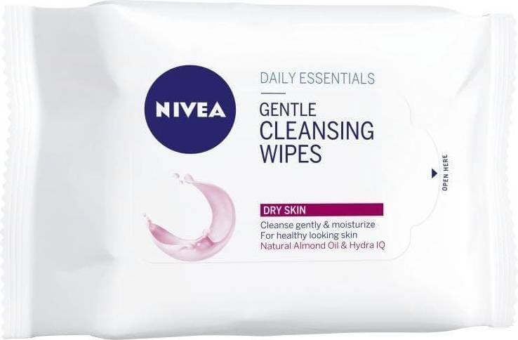 Nivea Gentle Cleansing Wipes 25-pack 200ml