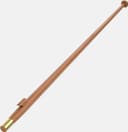 Roca Flaggstång båt teak, 120