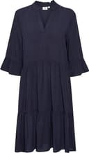 Saint Tropez Edasz Solid Dress - Blue Deep