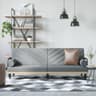 vidaXL ljusgrå Soffa 4-sits