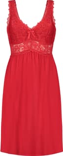 Hunkemöller Nora Lace Slip Dress - Red