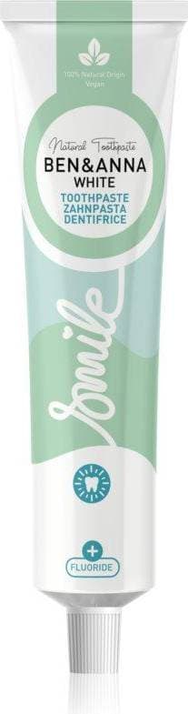 Ben & Anna Natural Toothpaste White Med Flour 75 ml