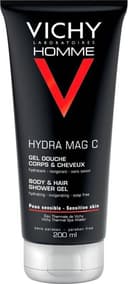 Vichy Homme Invigorating Hydra Mag-C Shower Gel 200ml