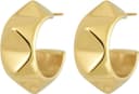 Edblad Peak Rivet Creoles - Gold