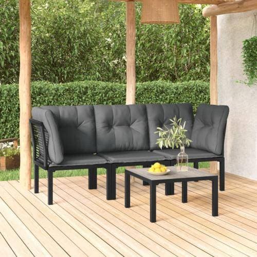 vidaXL 4 Loungeset