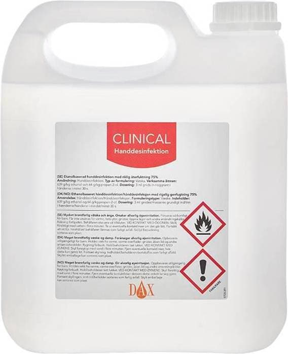 Dax Clinical Handdesinfektion 4000ml