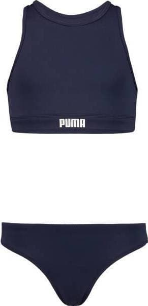 Puma Girls Racerback Bikini Set - Blue