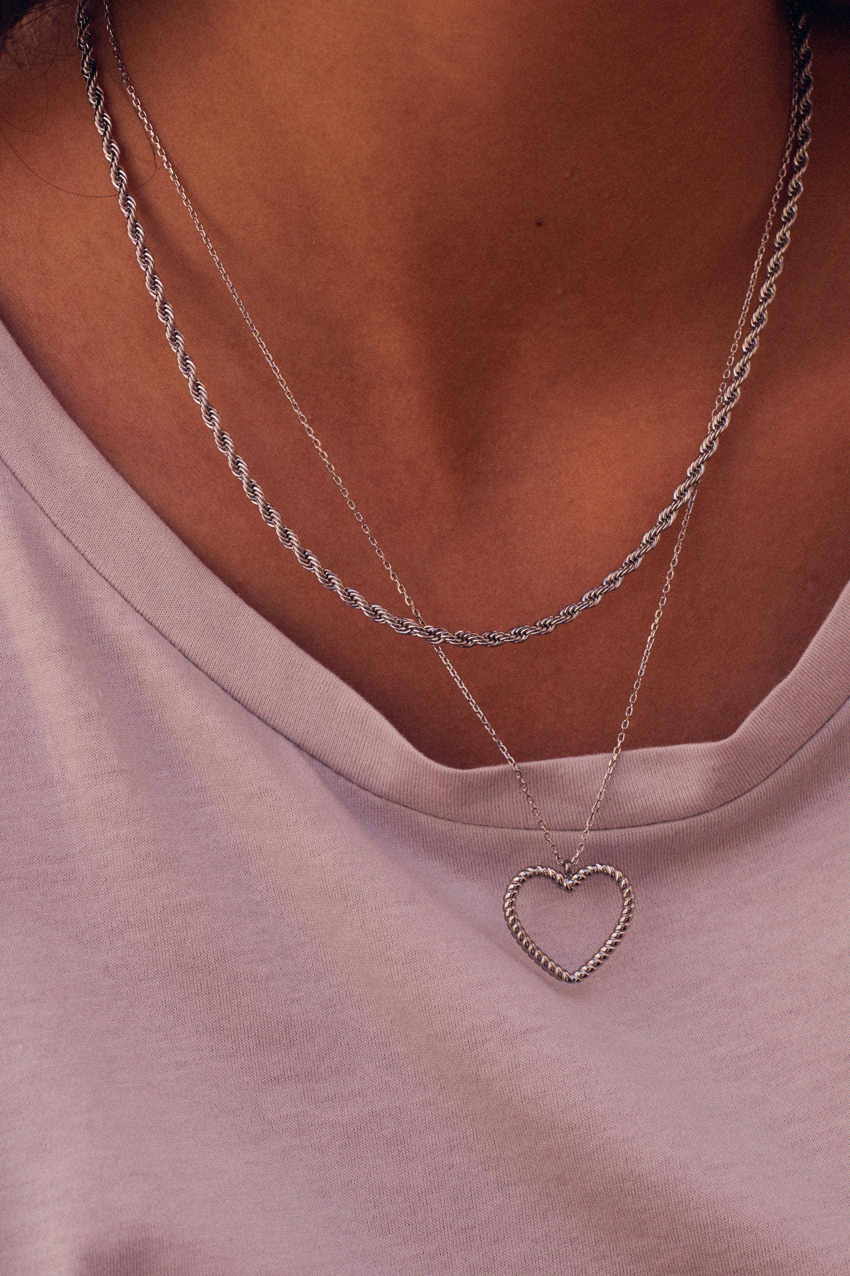 Edblad Rope chain necklace