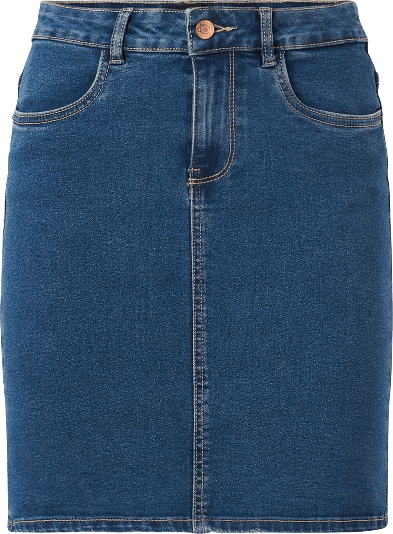 Vero Moda Jeanskjol blue denim