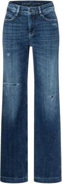 MAC Dream Wide Jeans - Cobalt Authentic Wash