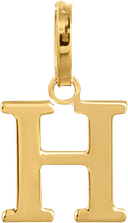 Albrekts Guld Letter Pendant - Gold