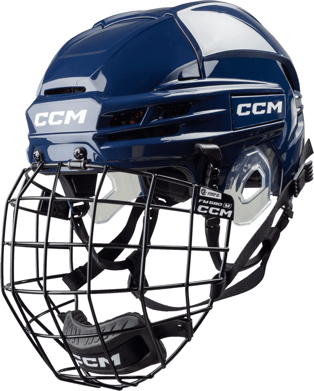 CCM Hockey Helmet Tacks 720 Combo - Navy
