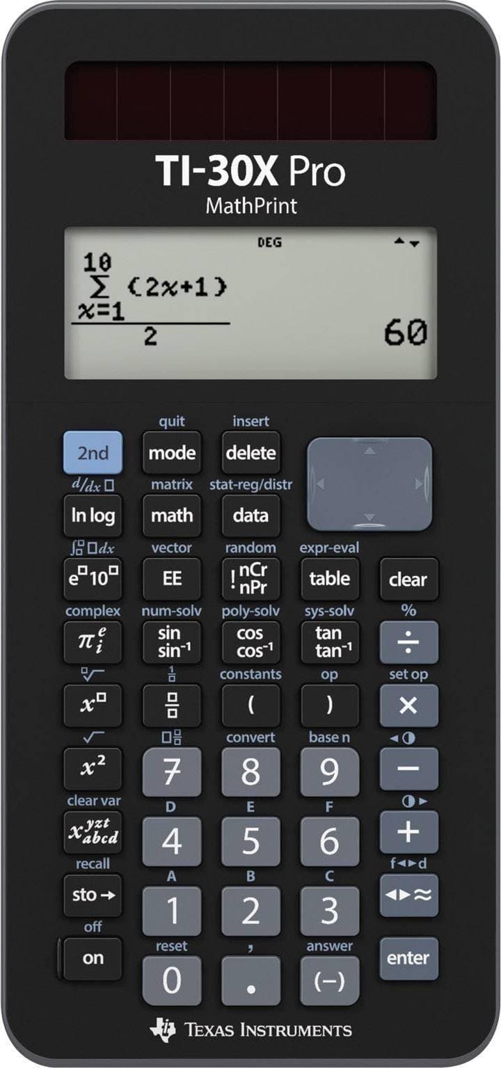 Texas Instruments TI-30X Pro MathPrint