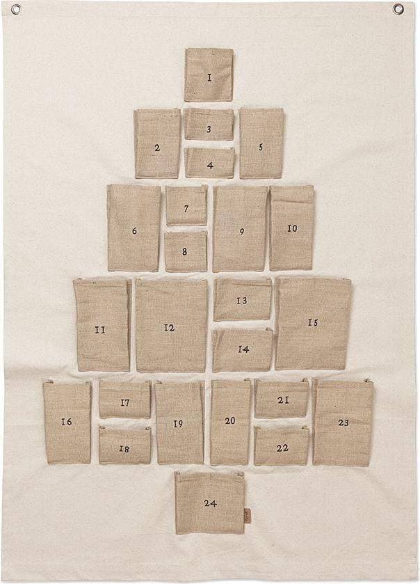 ferm LIVING Pine julkalender Maxi